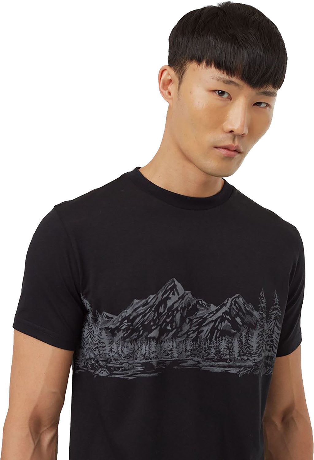 Mountain Scenic T-Shirt - Men's|-|T-shirt Mountain Scenic - Homme sold by The Last Hunt product image thumbnail 2