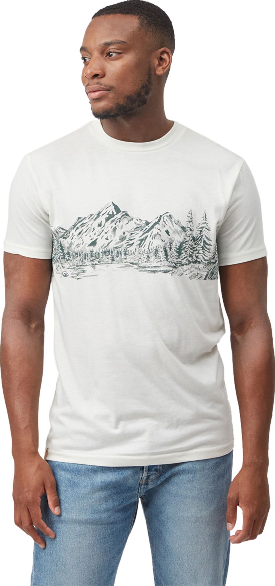 Mountain Scenic T-Shirt - Men's|-|T-shirt Mountain Scenic - Homme sold by The Last Hunt product image thumbnail 5
