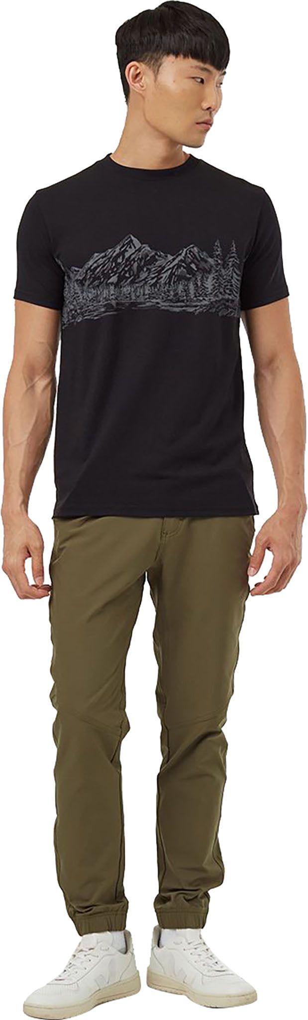 Mountain Scenic T-Shirt - Men's|-|T-shirt Mountain Scenic - Homme sold by The Last Hunt product image thumbnail 4