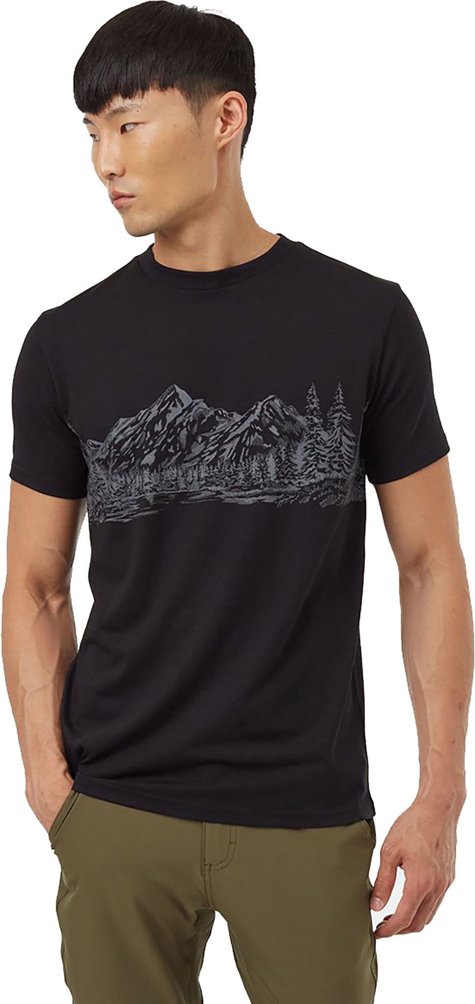 Mountain Scenic T-Shirt - Men's|-|T-shirt Mountain Scenic - Homme sold by The Last Hunt