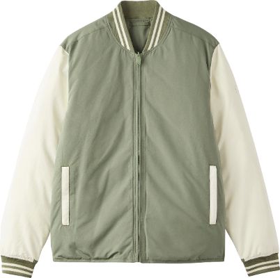 Varsity Skyline Reversible Bomber Jacket - Men's|-|Blouson aviateur universitaire réversible Skyline - Homme sold by The Last Hunt