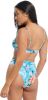 Reversible Recycled Rib High-Waist Bikini Bottom - Women's|-|Bas de bikini réversible taille haute côtelé recyclé - Femme sold by The Last Hunt