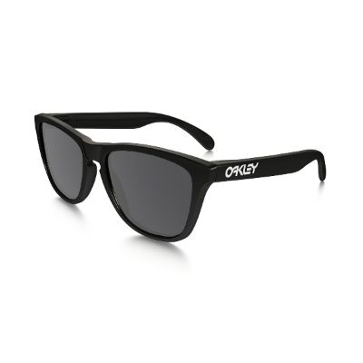 Frogskins Polished Black - Grey|-|Frogskins Noir Brillant - Lentille Grise sold by The Last Hunt