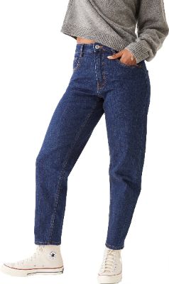 Linda High Rise Balloon Fit Jeans - Women's|-|Jean coupe ballon à taille haute Linda - Femme sold by The Last Hunt