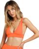 Lined Up Remi Plunge Triangle Bikini Top - Women's|-|Haut de bikini triangle plongeant Lined Up Remi - Femme sold by The Last Hunt