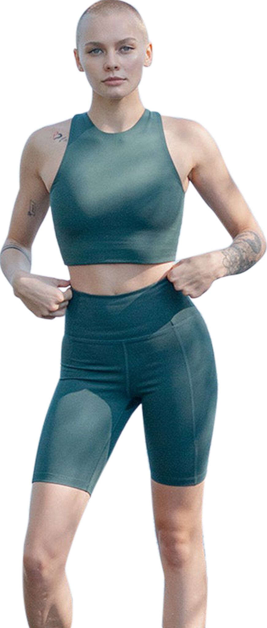 High-Rise Bike Short - Women's|-|Short cycliste à taille haute - Femme sold by The Last Hunt product image thumbnail 4