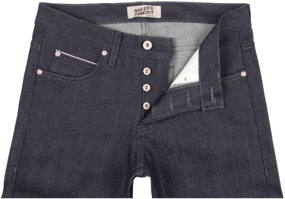 Super Guy Jeans - Indigo Selvedge Denim - Men's|-|Jeans Super Guy - Denim Indigo Selvedge - Homme sold by The Last Hunt