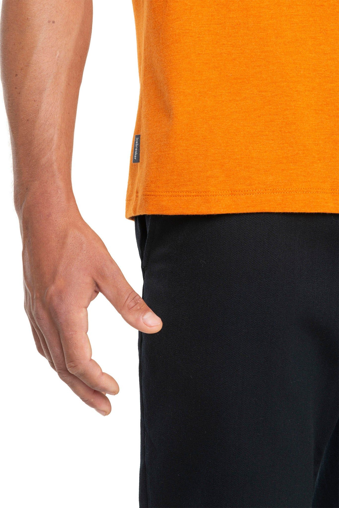 Central Classic Merino Ski Rider Short Sleeve T-Shirt - Men's|-|T-shirt à manches courtes en laine mérinos classique Ski Rider Central - Homme sold by The Last Hunt product image thumbnail 4