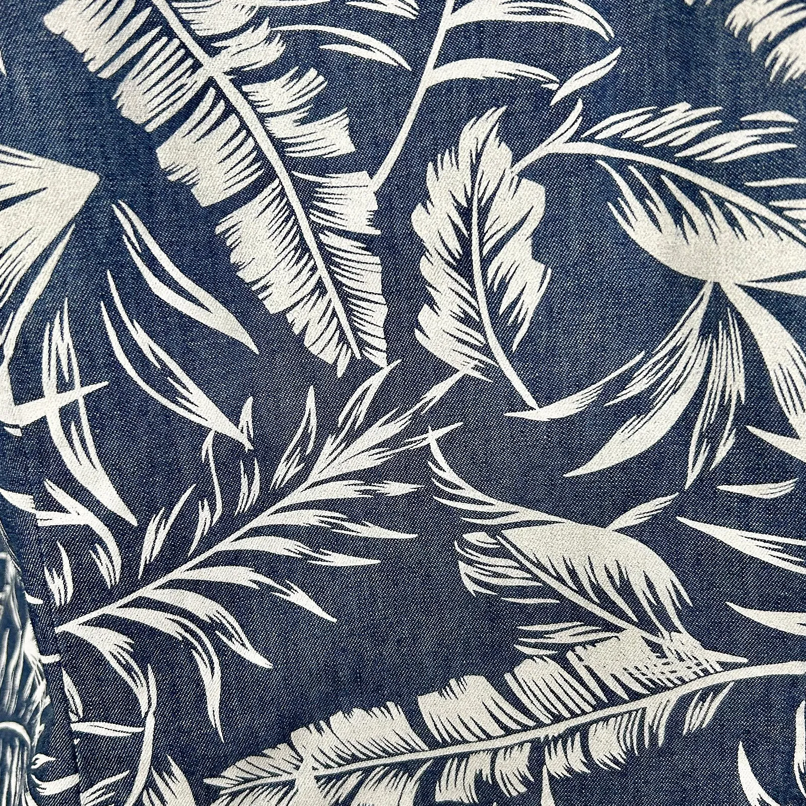 Women's Denim Floral Print Western Shirt sold by Rockmount Ranch Wear product image thumbnail 4