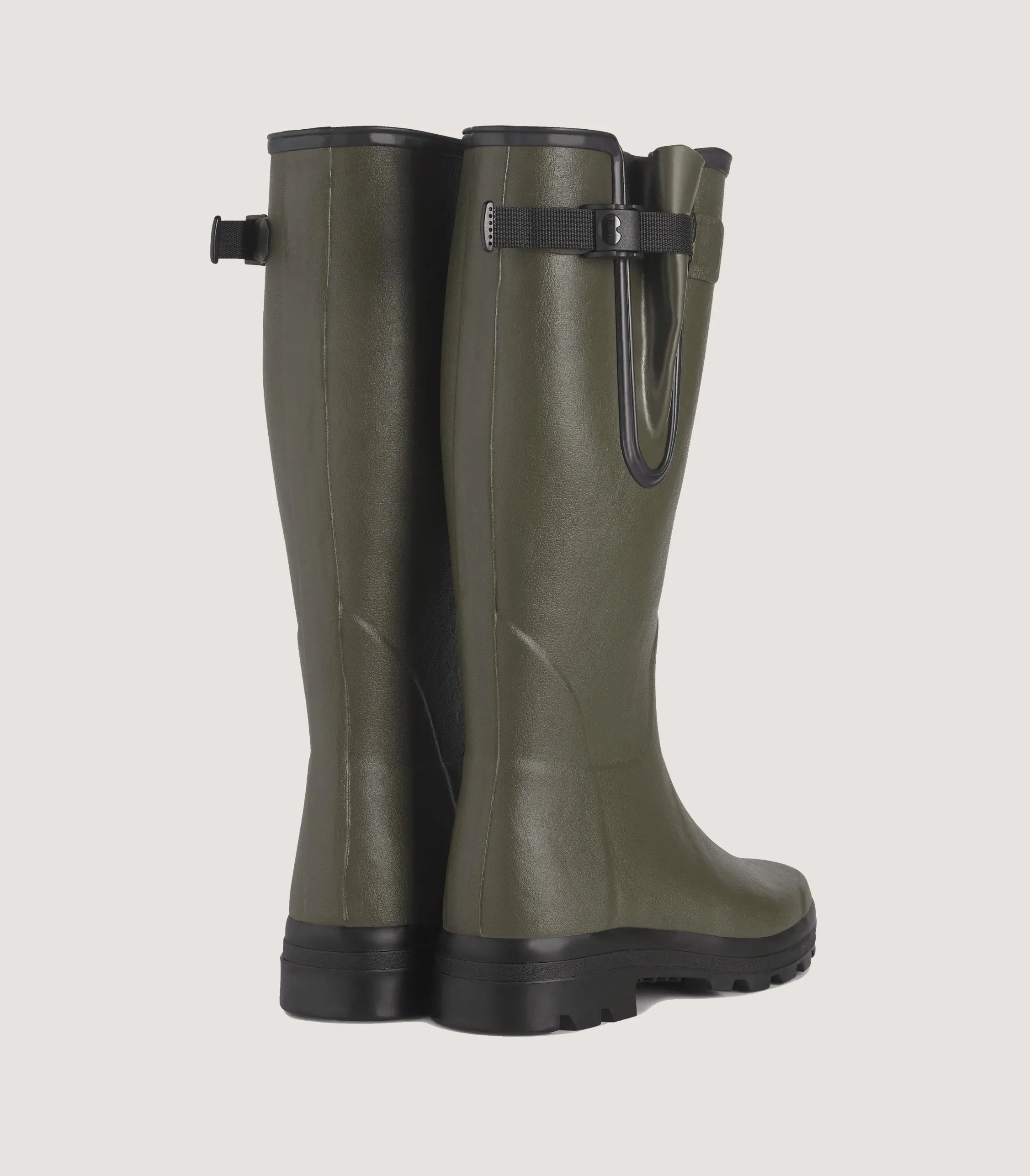 Women's Le Chameau Vierzon Jersey Boot In Forest Green sold by James Purdey & Sons product image thumbnail 2