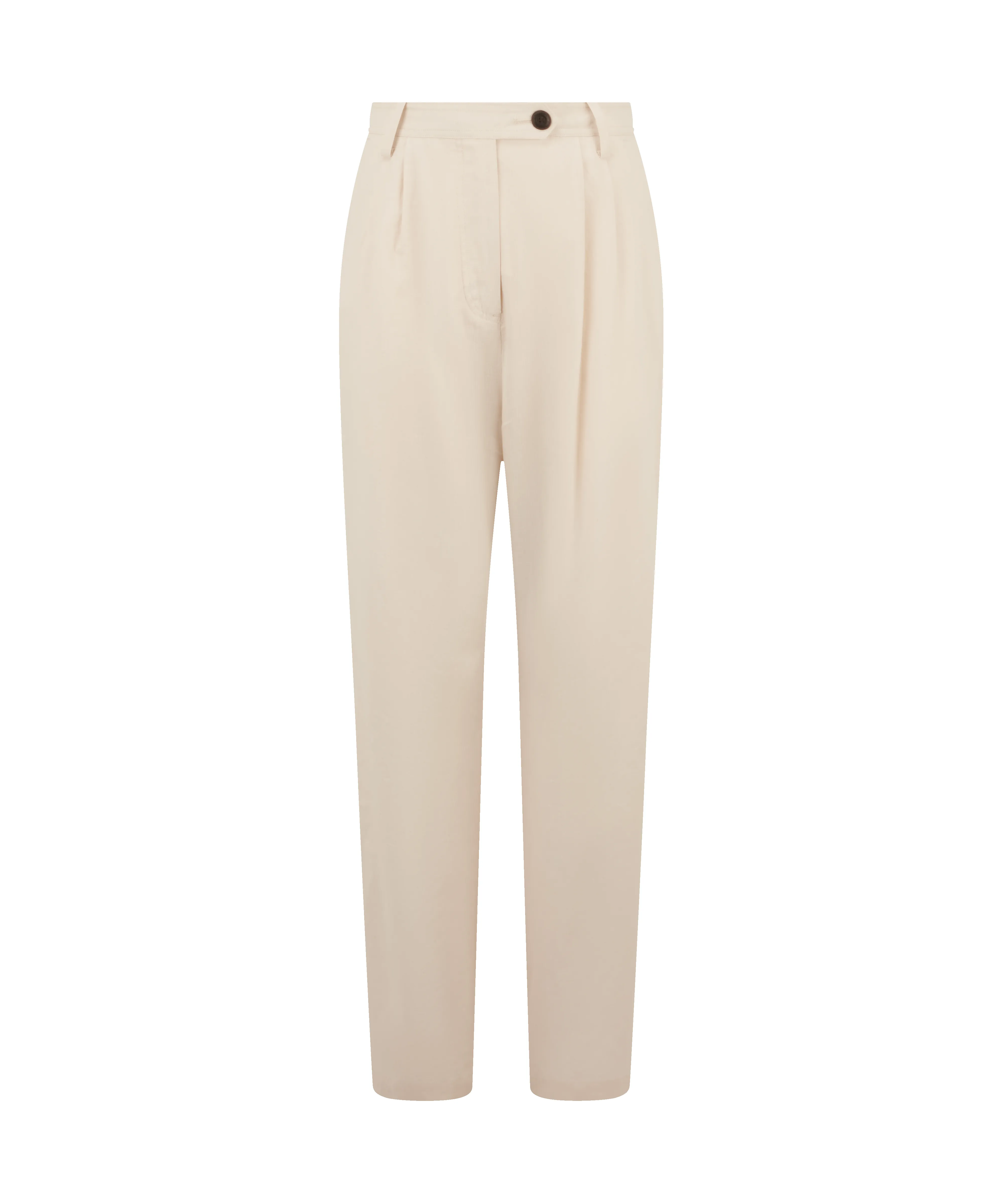 Dahlia Linen Trousers - Oat sold by Schöffel