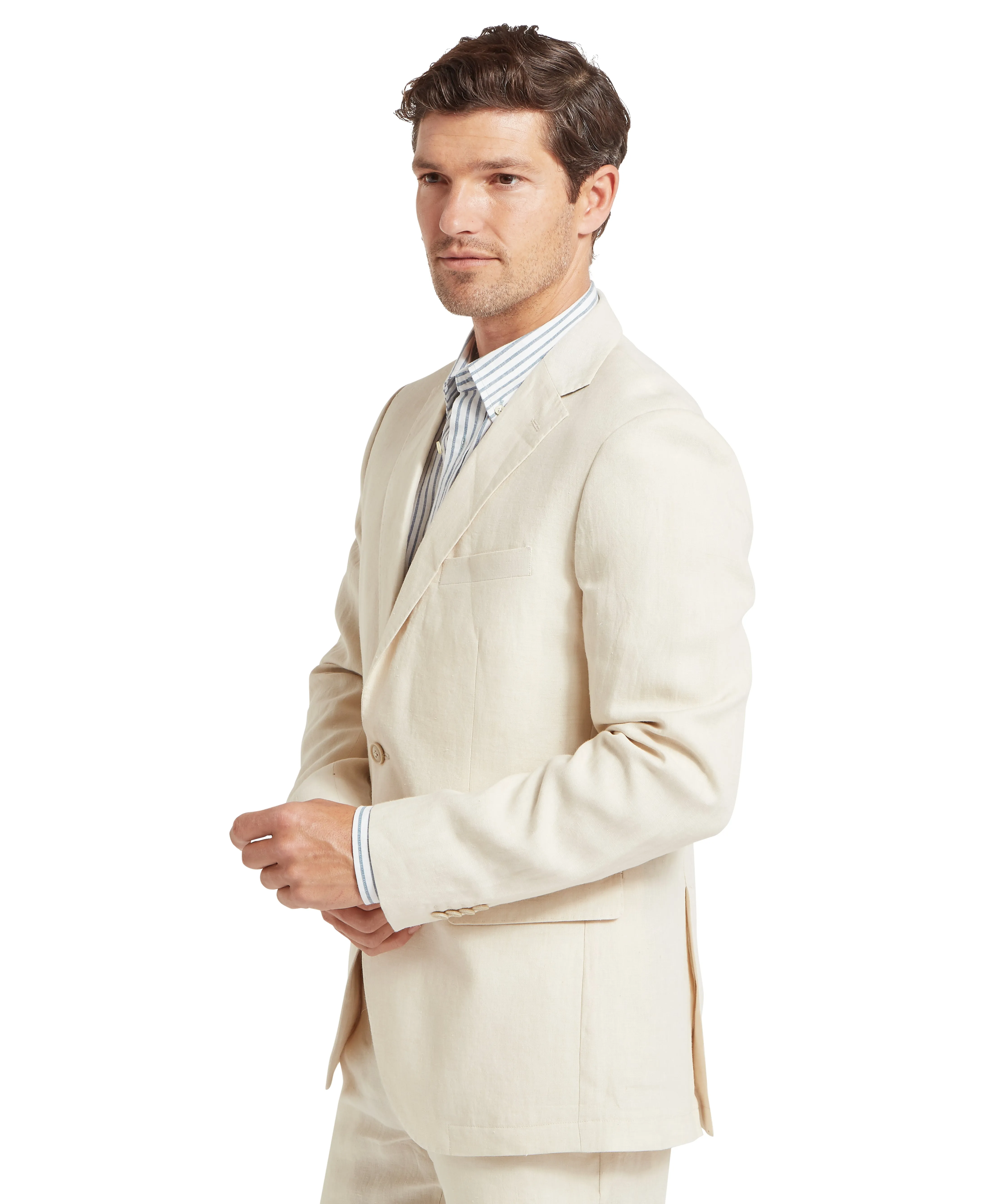 Cowes Linen Jacket - Oat sold by Schöffel product image thumbnail 5