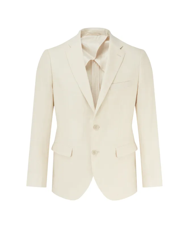 Cowes Linen Jacket - Oat made by SchÃ¶ffel