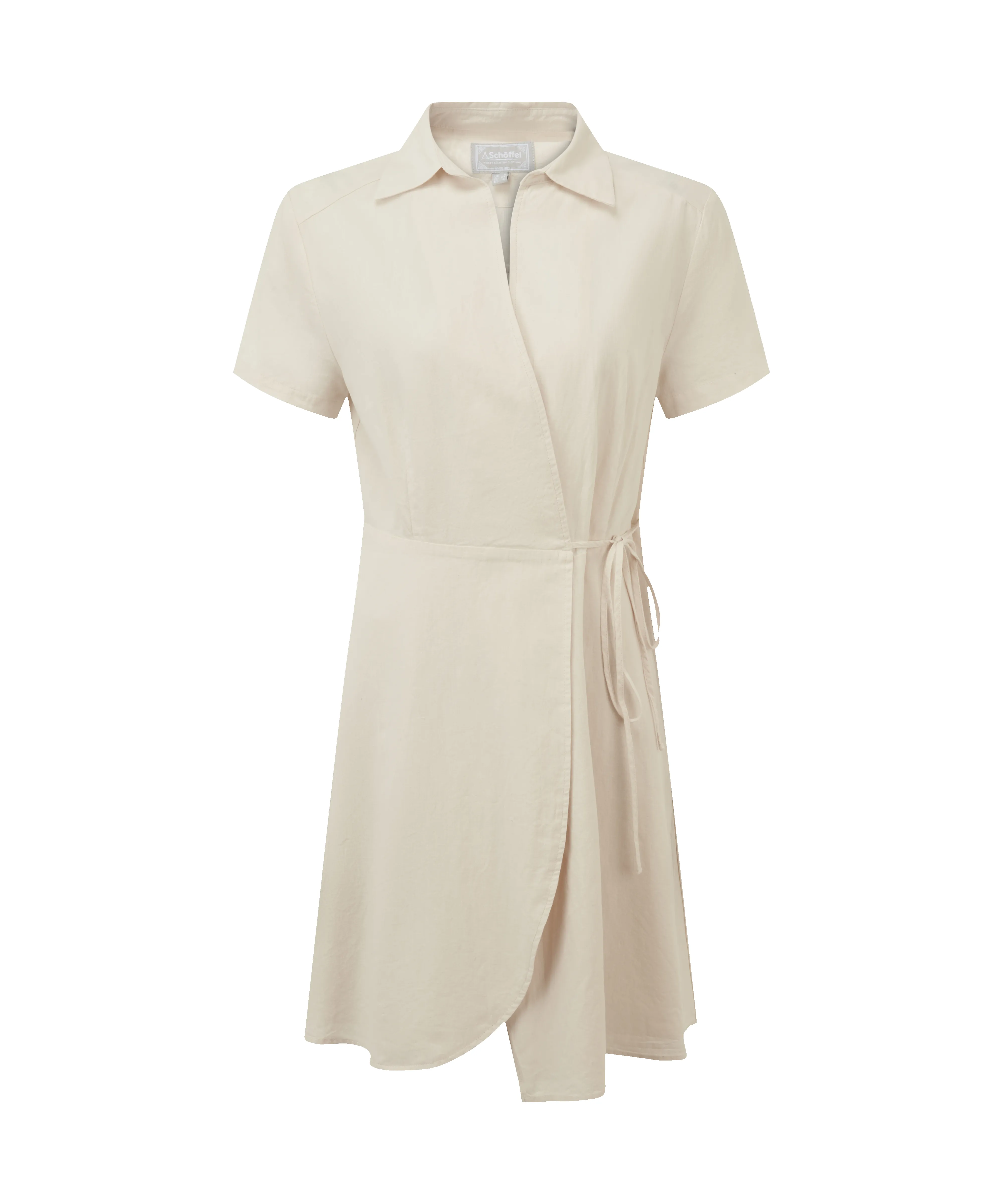 Fleur Linen Dress - Oat sold by Schöffel