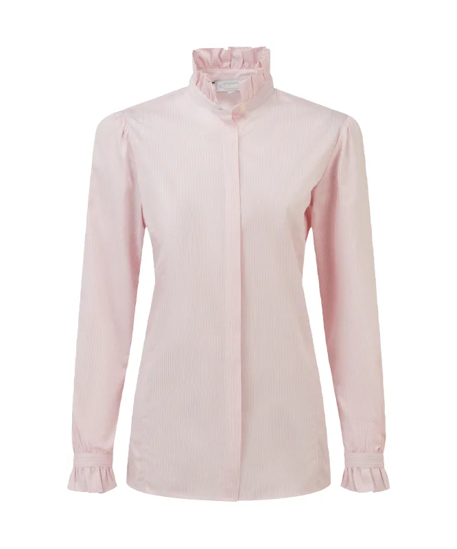 Fakenham Shirt - Pink Stripe made by SchÃ¶ffel