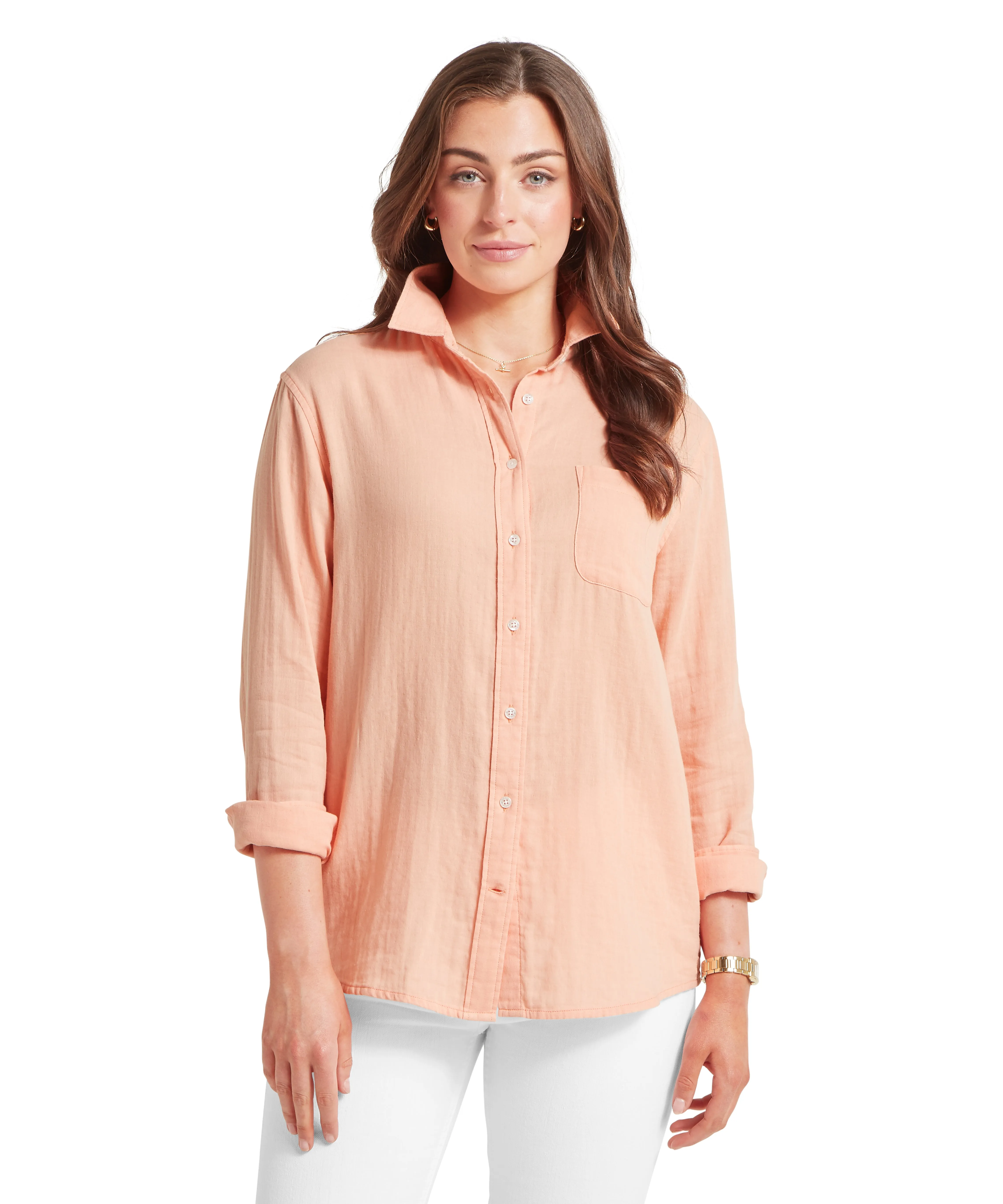 Ashdon Shirt - Coral Peach sold by Schöffel product image thumbnail 2