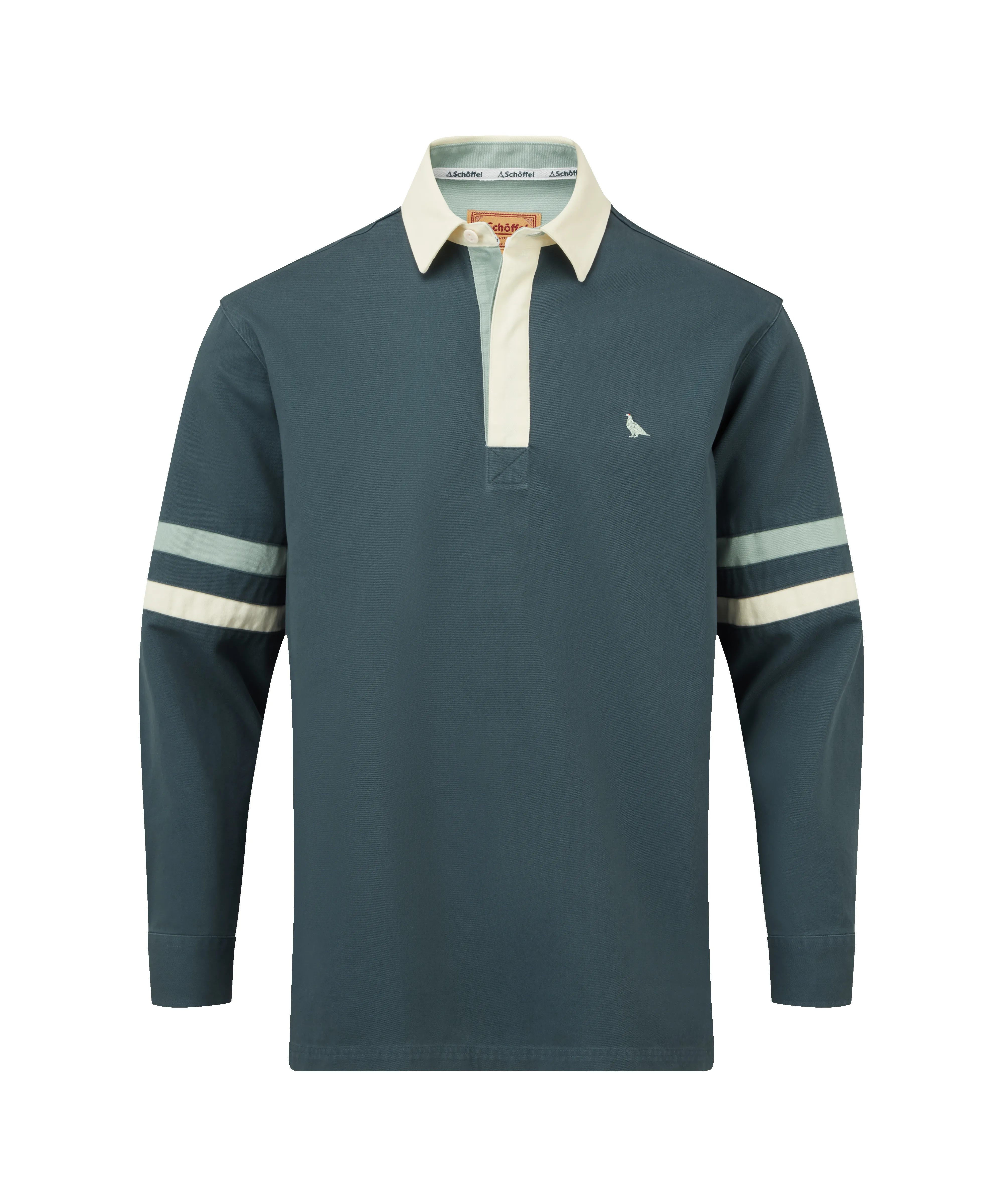 Truro Deck Shirt - Deep Ocean Blue sold by Schöffel