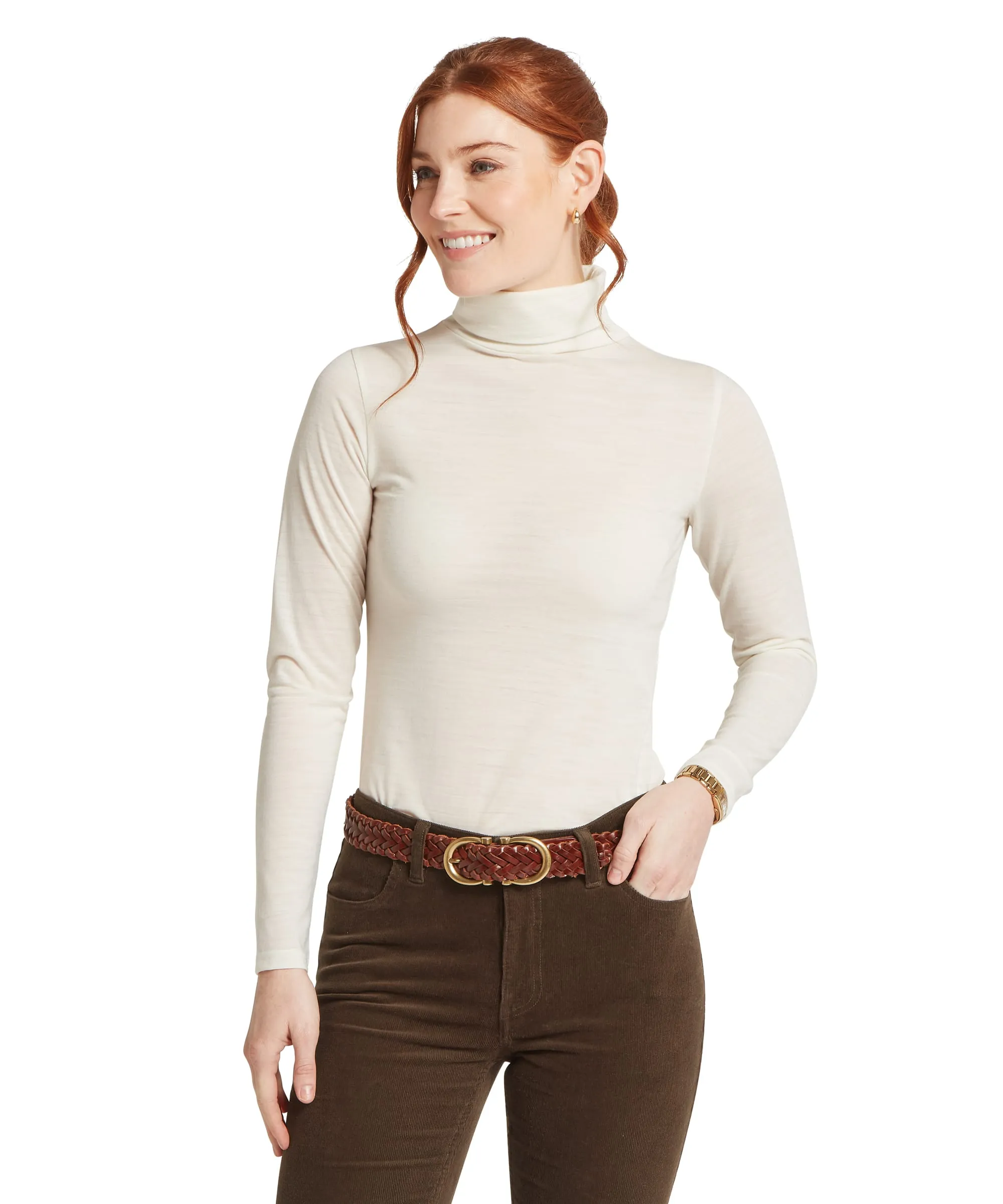 Malton Merino Top - Soft White sold by Schöffel product image thumbnail 2