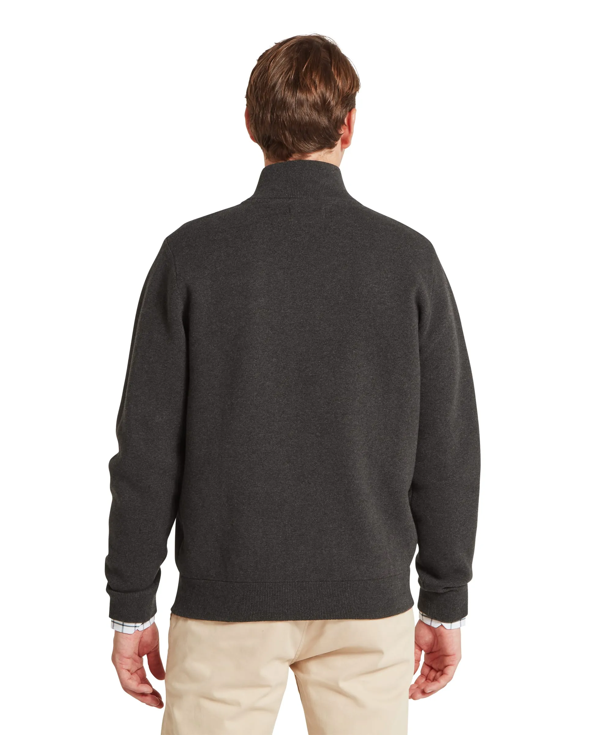 Marlow Quarter Zip Jumper - Charcoal sold by Schöffel product image thumbnail 5