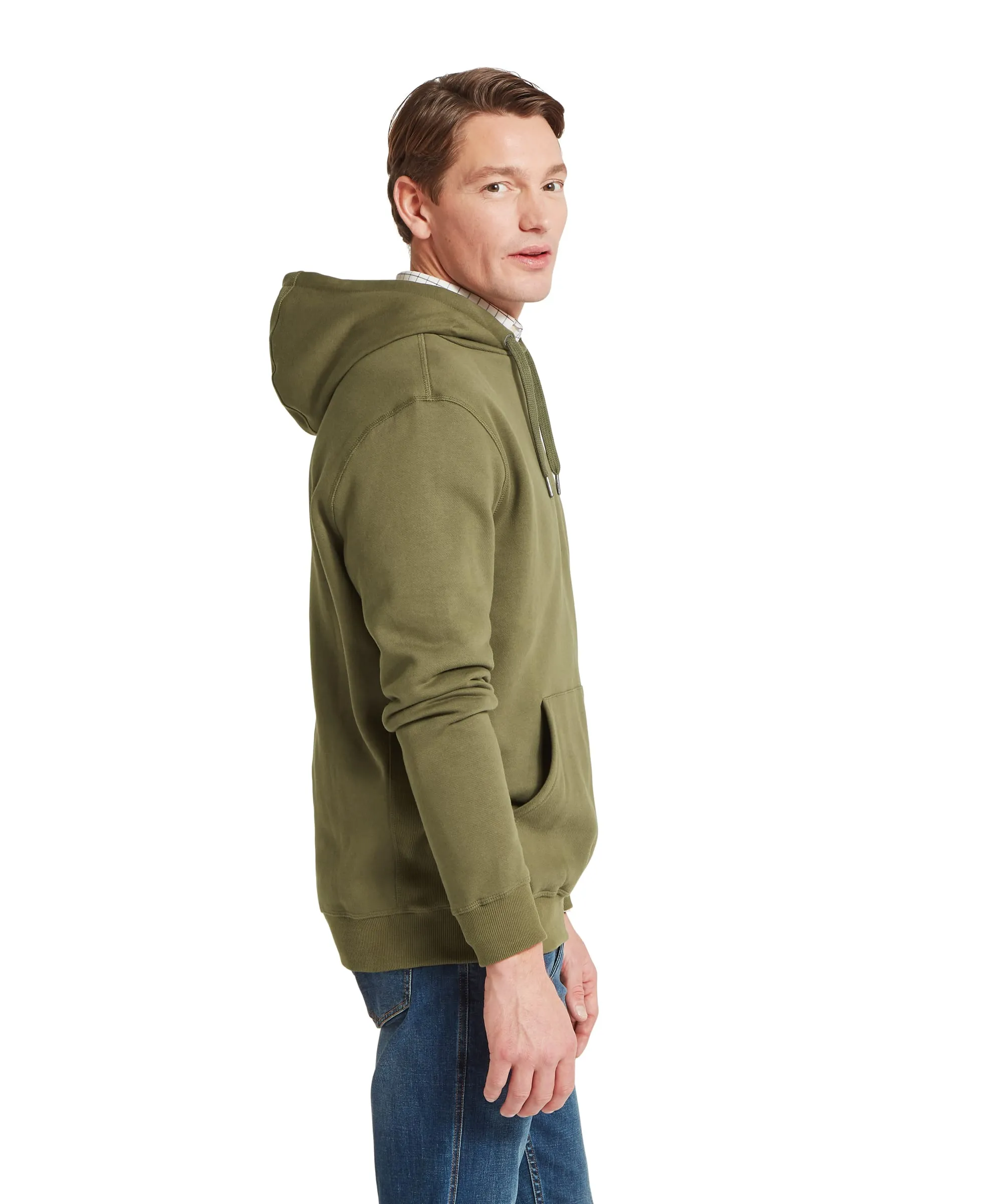 Pentire Heritage Hoodie - Dark Khaki Green sold by Schöffel product image thumbnail 4
