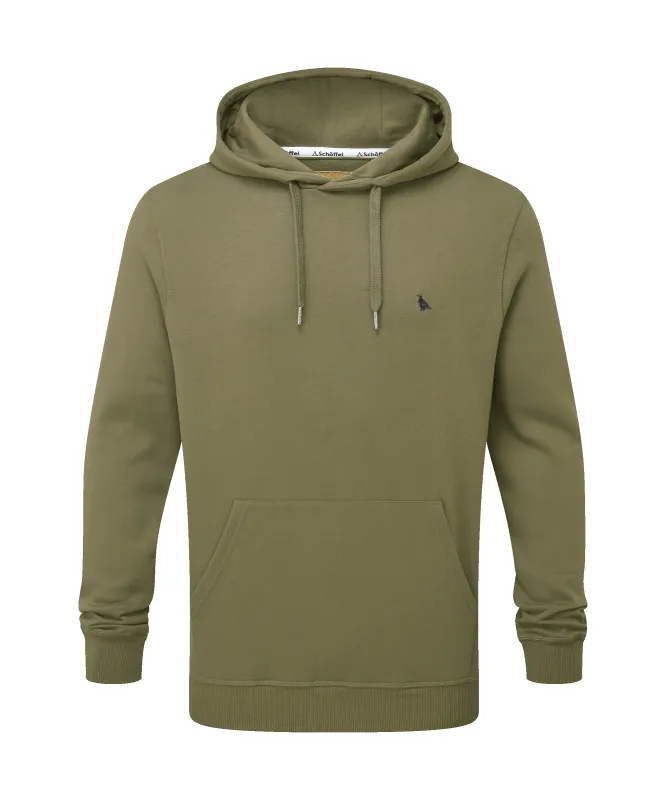 Pentire Heritage Hoodie - Dark Khaki Green made by SchÃ¶ffel