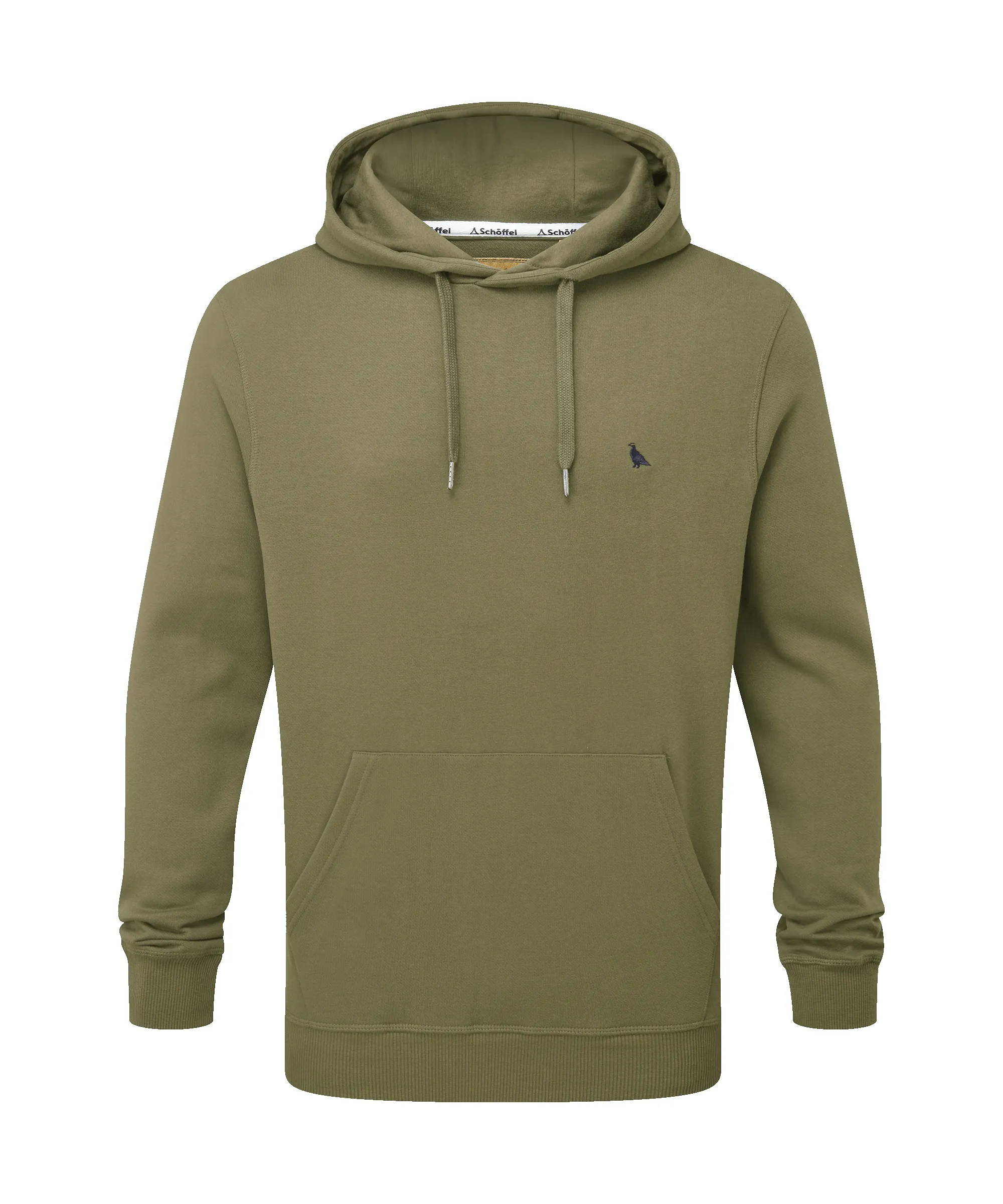 Pentire Heritage Hoodie - Dark Khaki Green sold by Schöffel