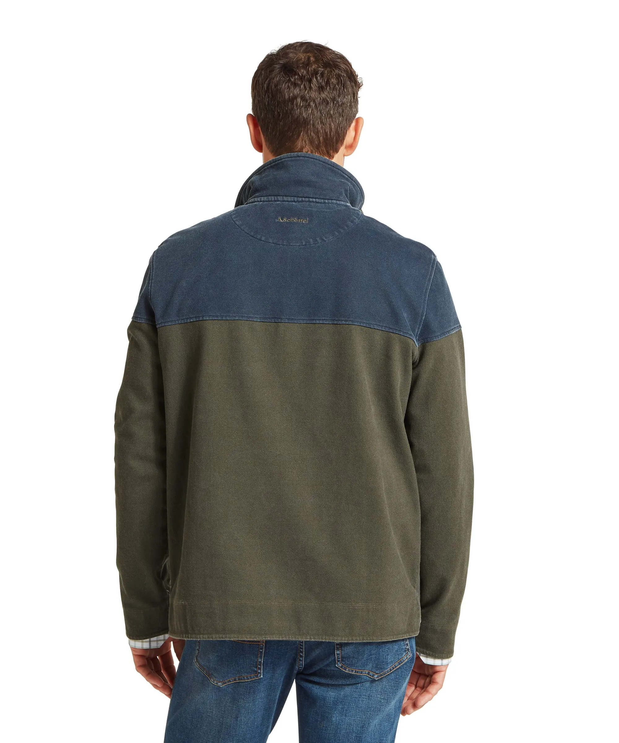 Helford Heritage Sweatshirt - Peat Green Ptarmigan sold by Schöffel product image thumbnail 5