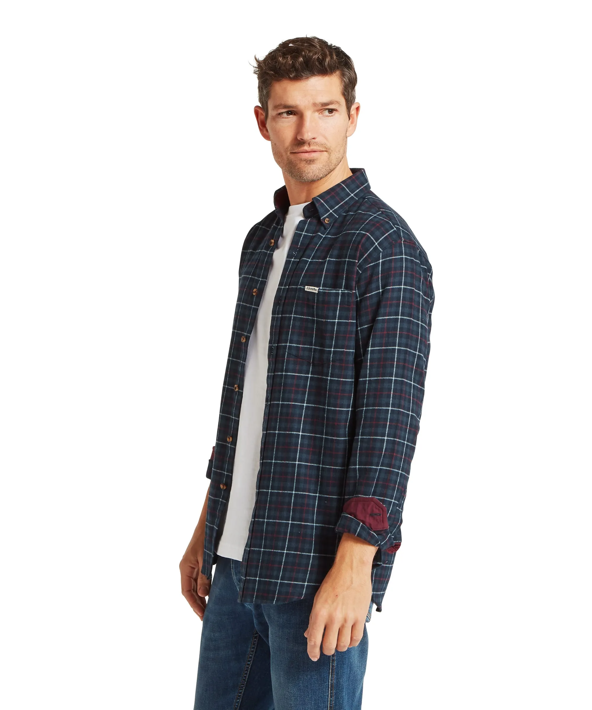 Akenham Shirt - Blueberry sold by Schöffel product image thumbnail 4