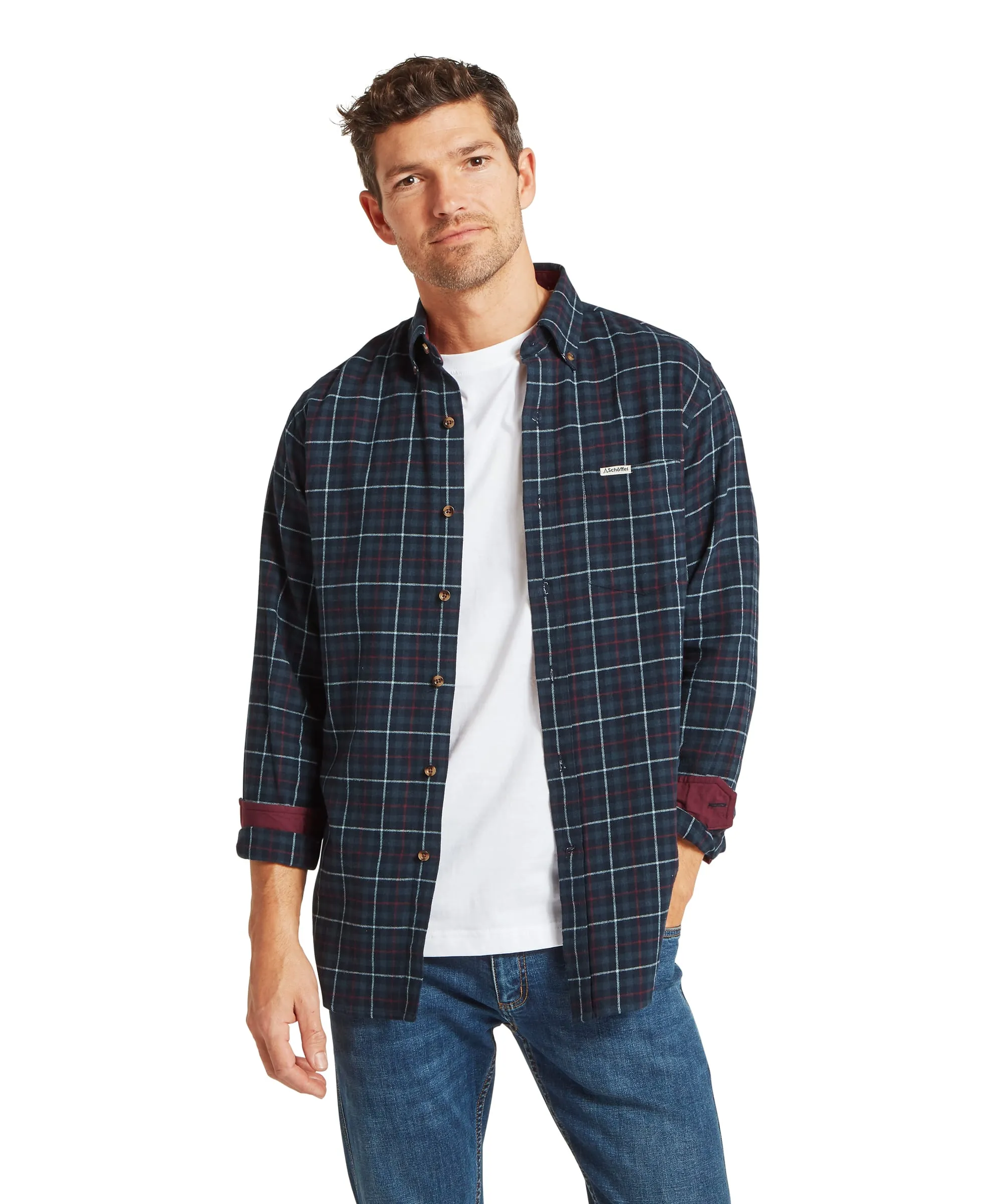 Akenham Shirt - Blueberry sold by Schöffel product image thumbnail 2
