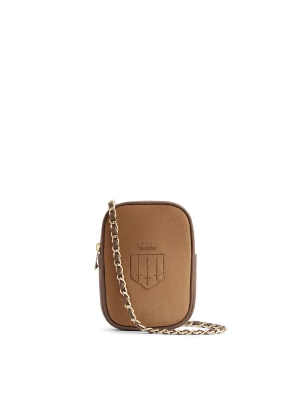 Mini Finsbury - Tan Suede made by Fairfax & Favor