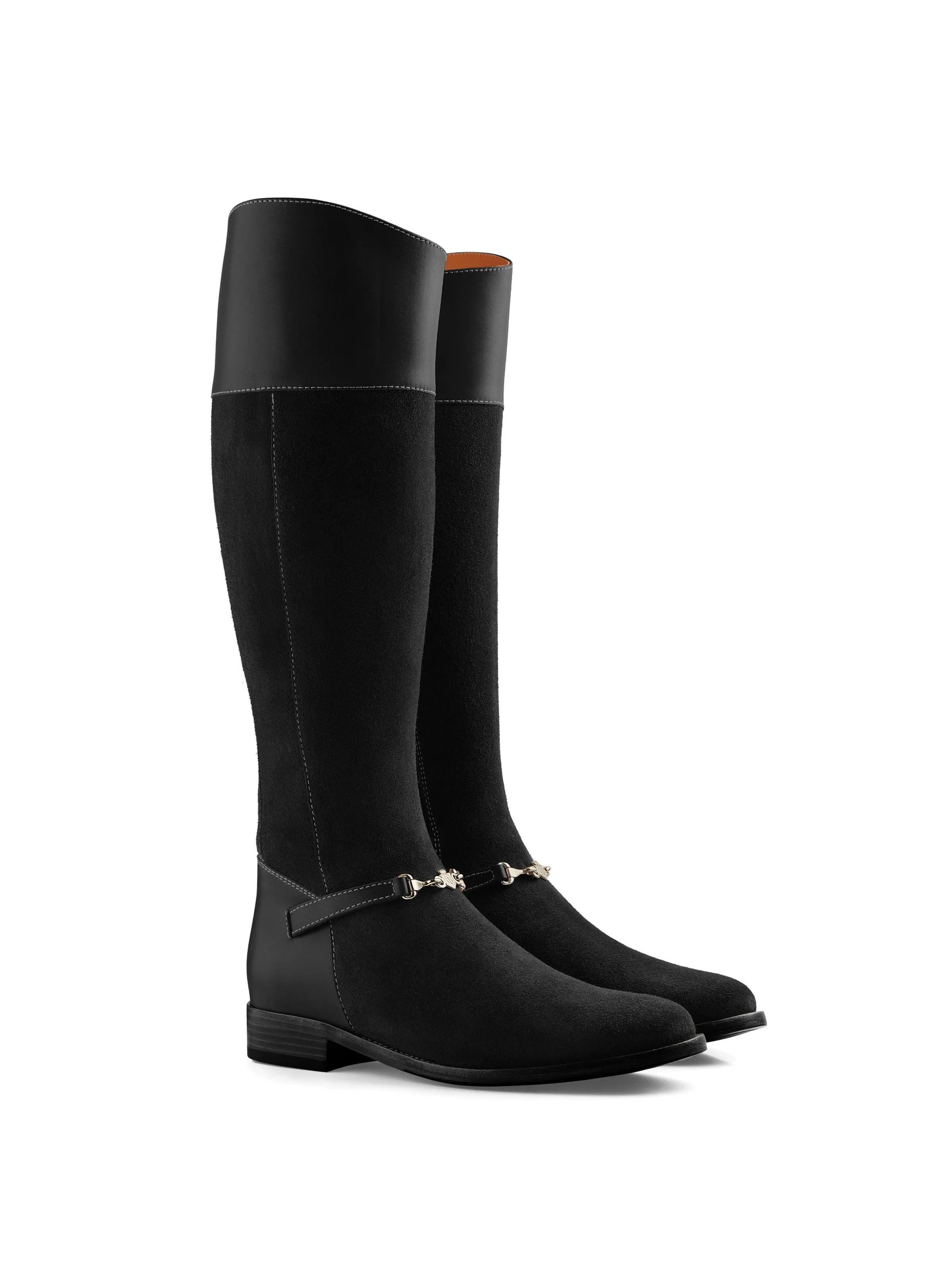Octavia (Sporting Fit) - Black Suede sold by Fairfax & Favor product image thumbnail 2
