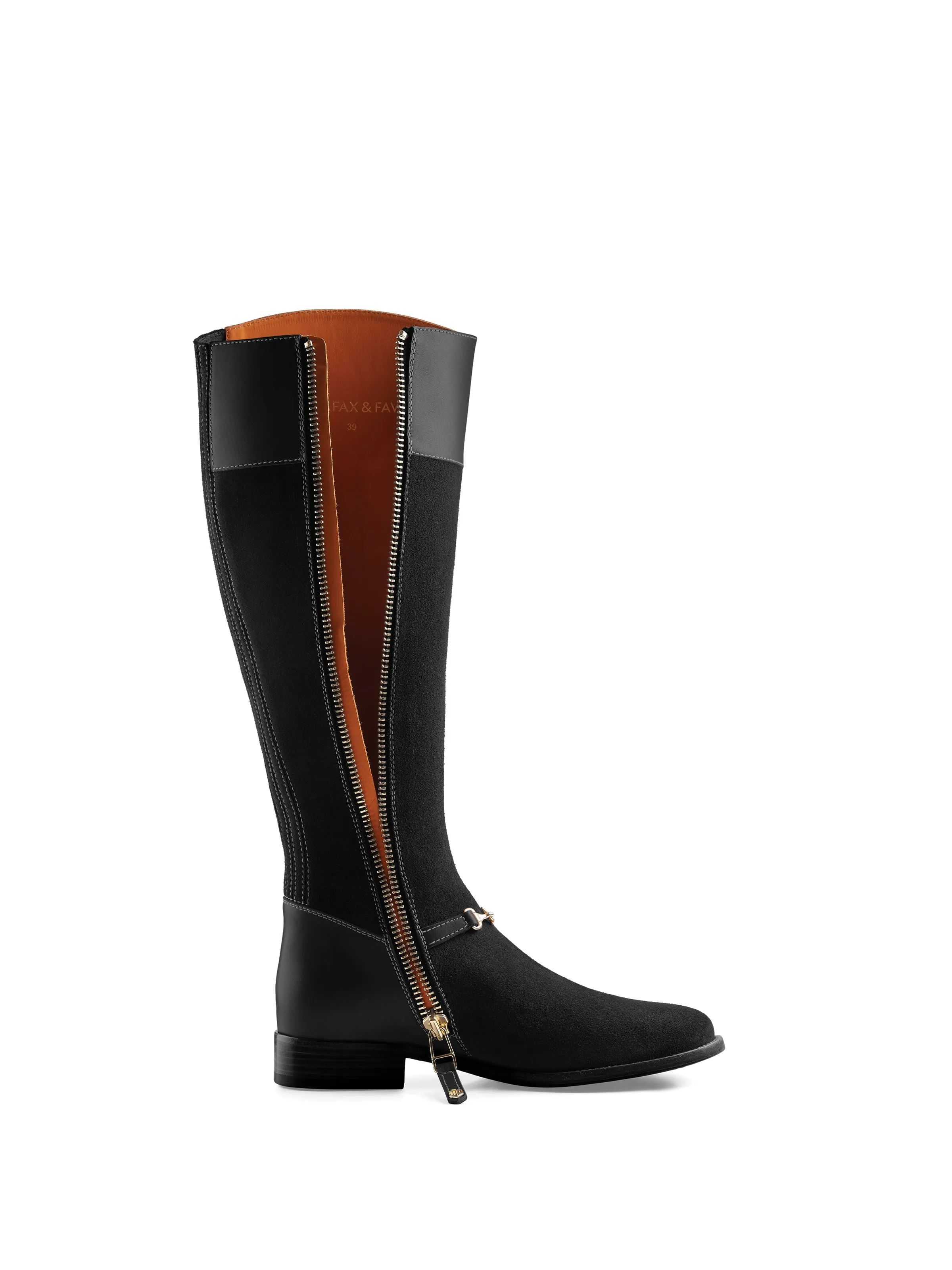 Octavia (Sporting Fit) - Black Suede sold by Fairfax & Favor product image thumbnail 3
