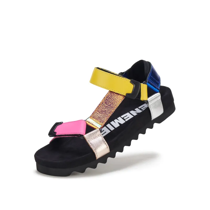 Sandal Tooth Wedge Mix Metallic sold by Rollie Nation