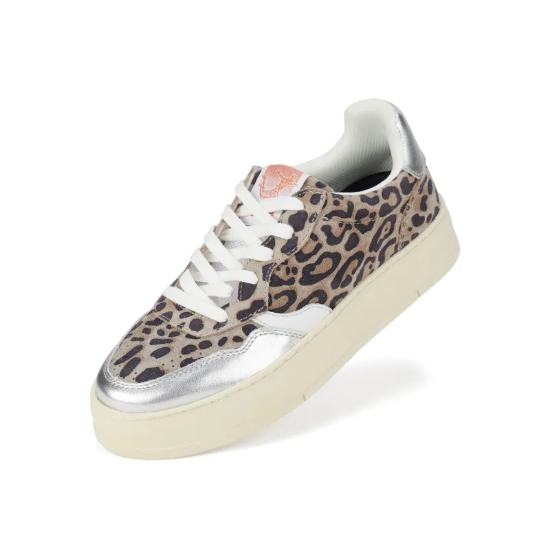 CourtPro Low Leopard/Silver made by Rollie Nation