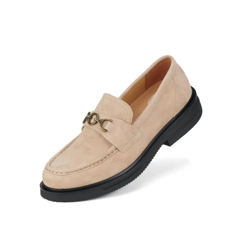 Loafer Rise Walnut Suede/Black made by Rollie Nation