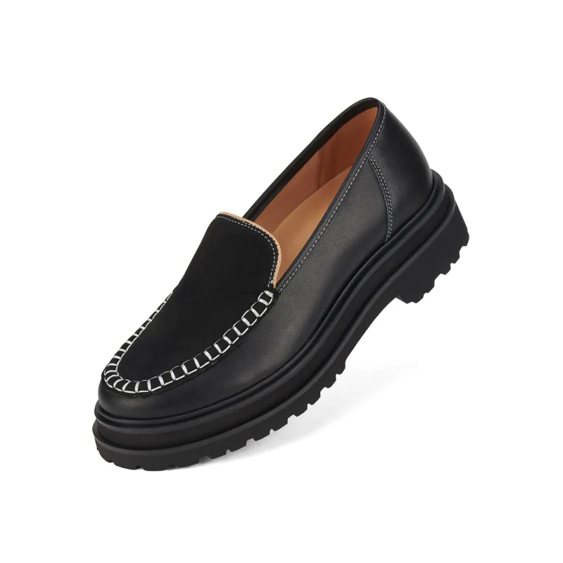 Loafer Step Moccasin Black sold by Rollie Nation