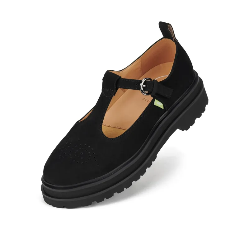 Loafer Step T-Bar Black sold by Rollie Nation