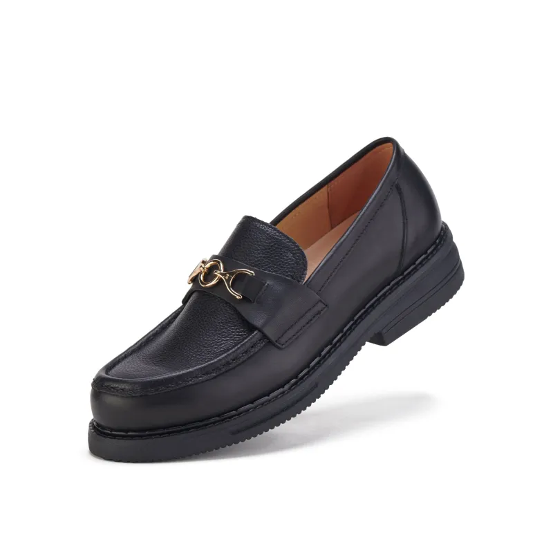 Loafer Rise All Black Tumble made by Rollie Nation