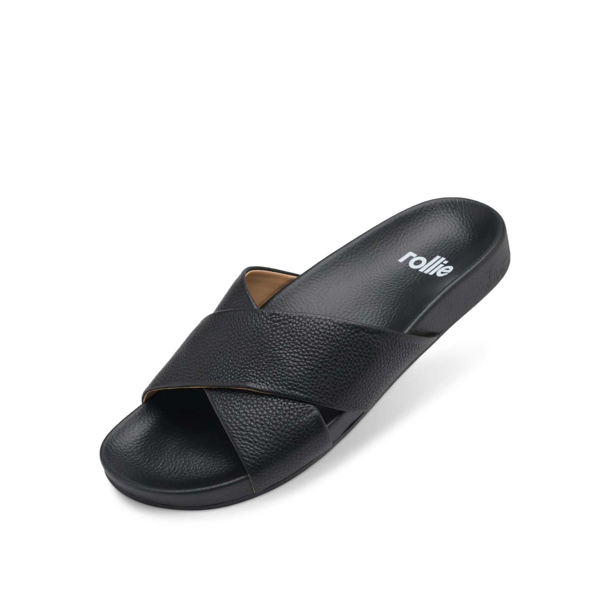 Tide Cross Slide Black sold by Rollie Nation