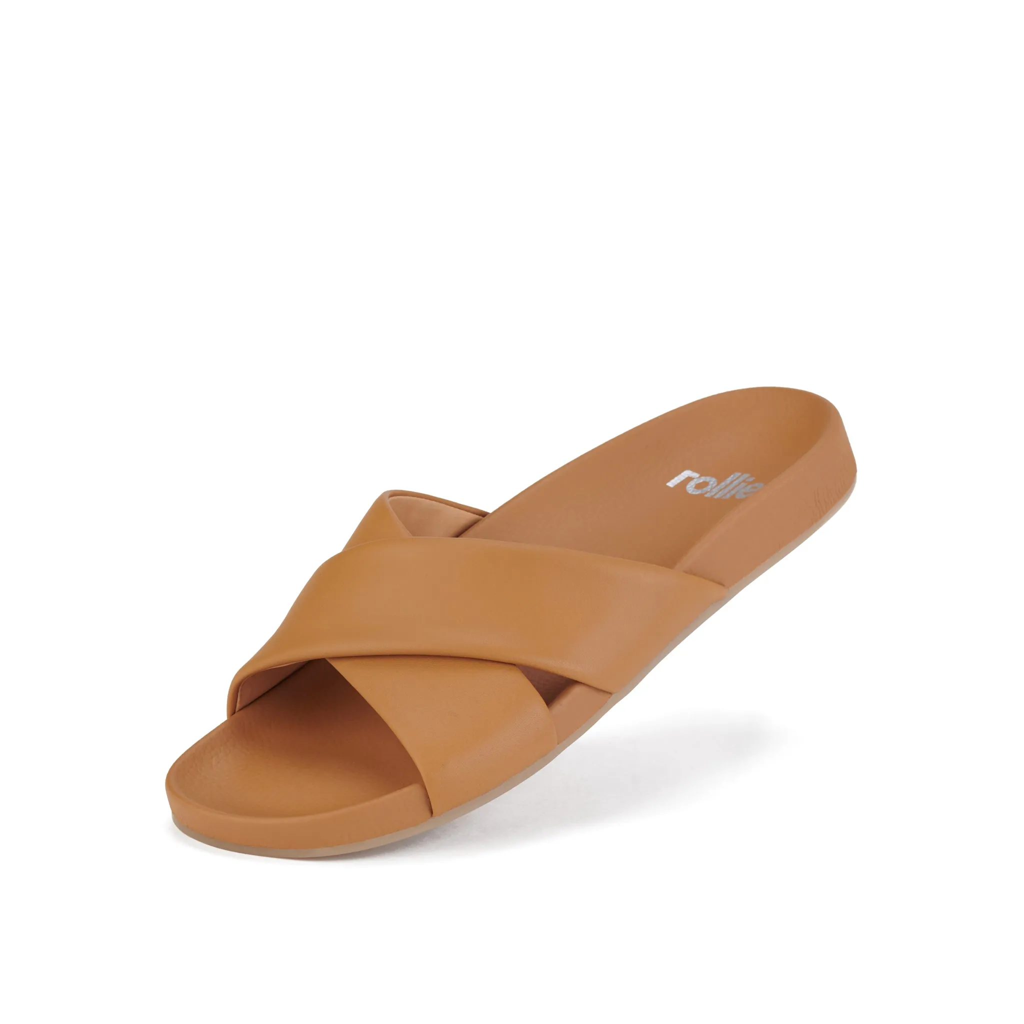 Tide Cross Slide Soft Tan sold by Rollie Nation
