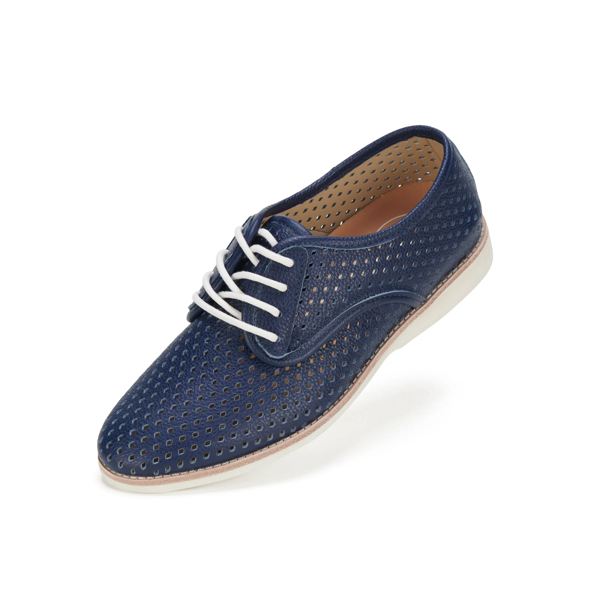 Derby Punch Navy Tumble sold by Rollie Nation