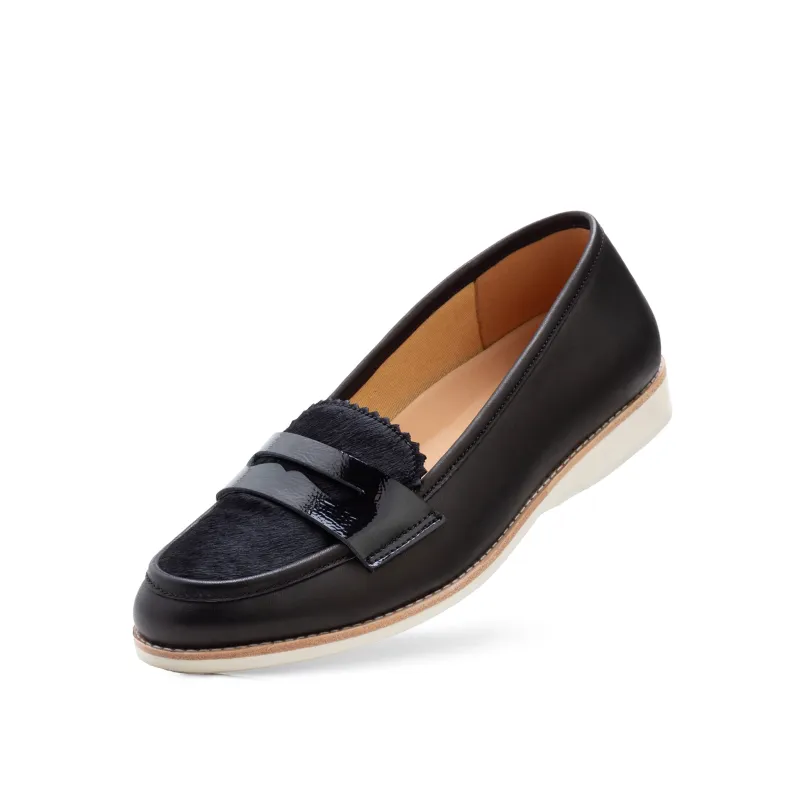 Penny Loafer All Black Multi sold by Rollie Nation