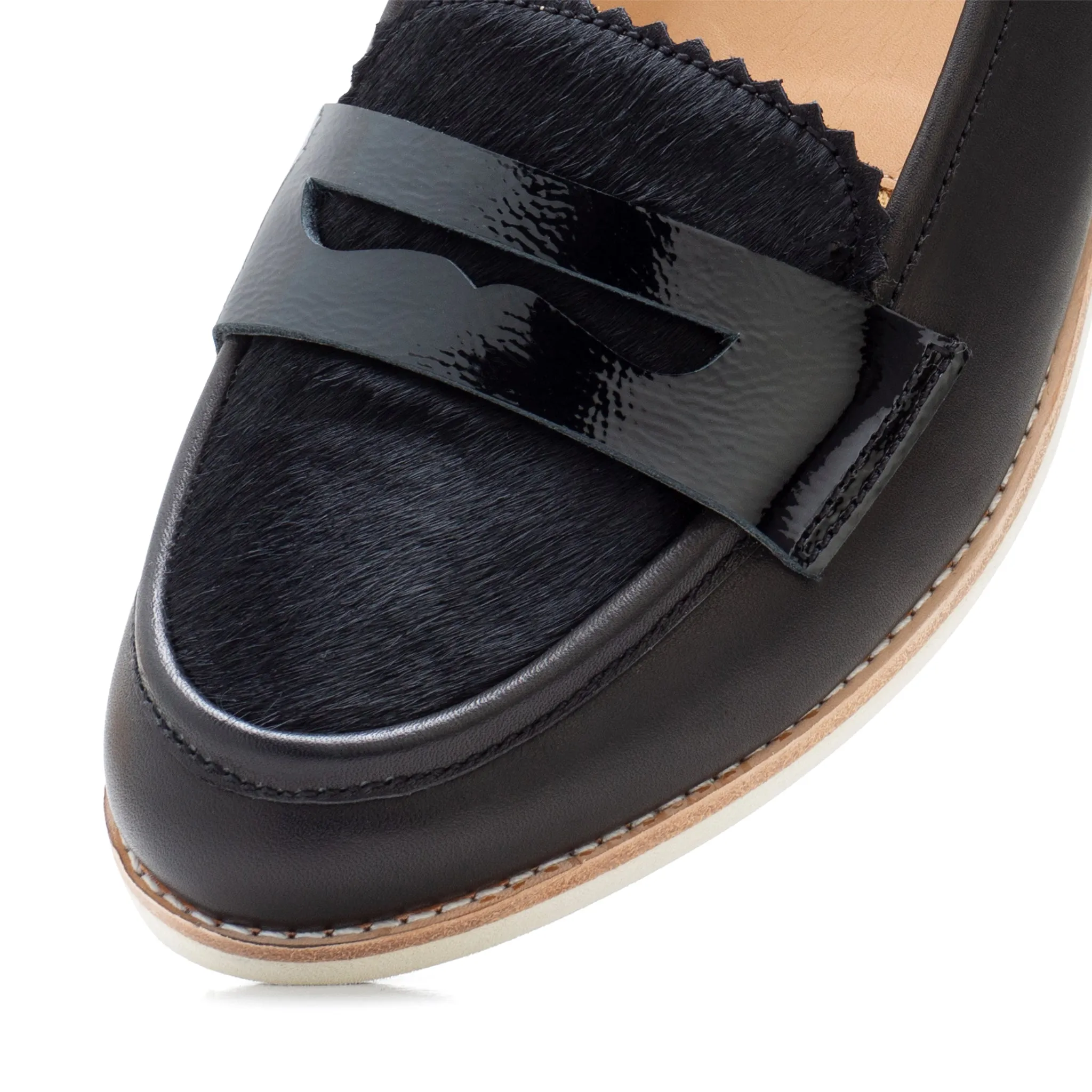 Penny Loafer All Black Multi sold by Rollie Nation product image thumbnail 4