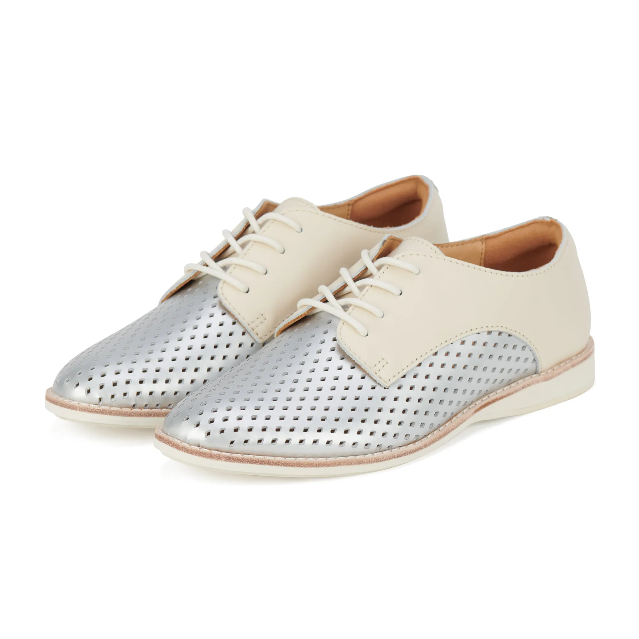 Derby Punch Silver/Ecru sold by Rollie Nation product image thumbnail 2