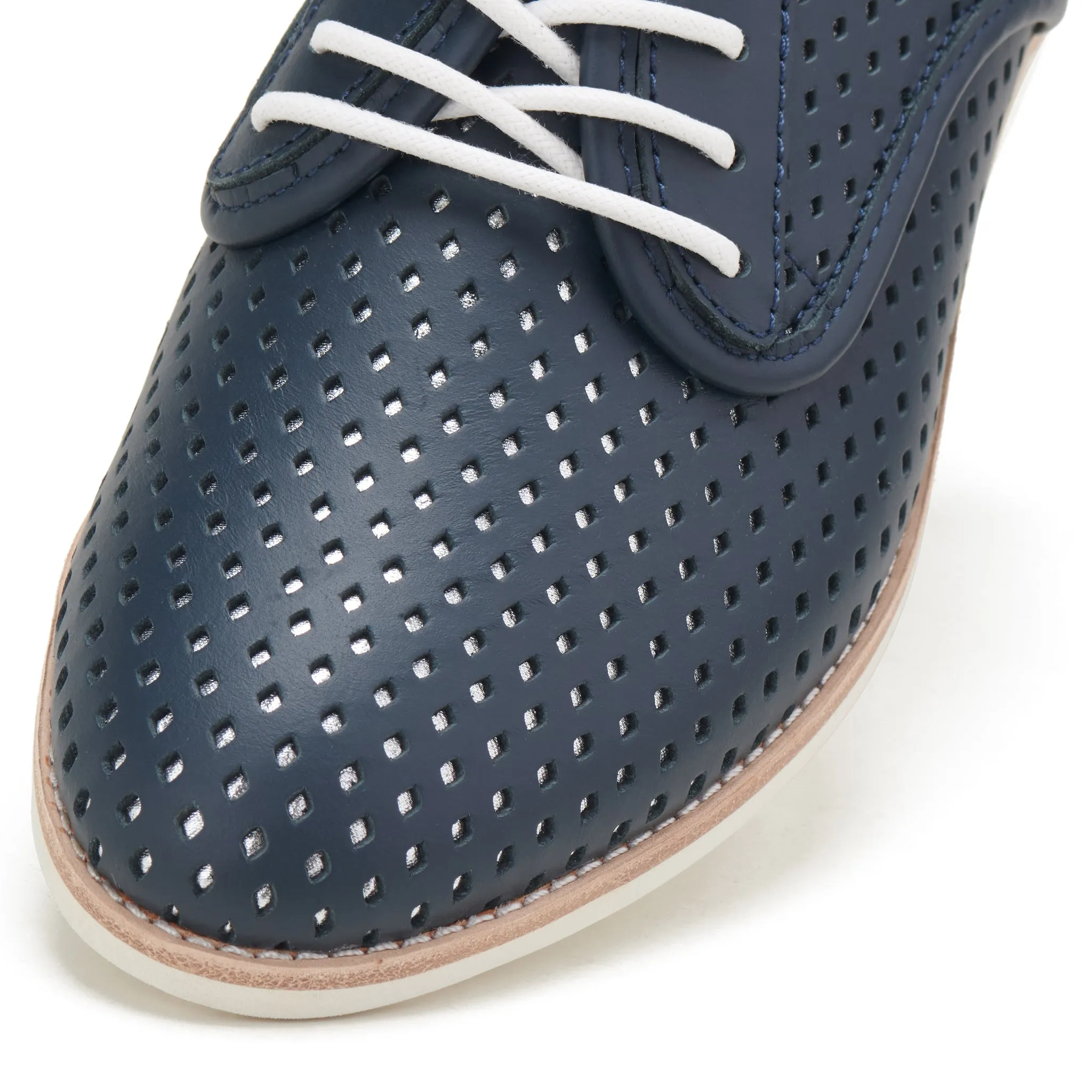 Derby Punch Overlay Dark Navy/Silver sold by Rollie Nation product image thumbnail 4