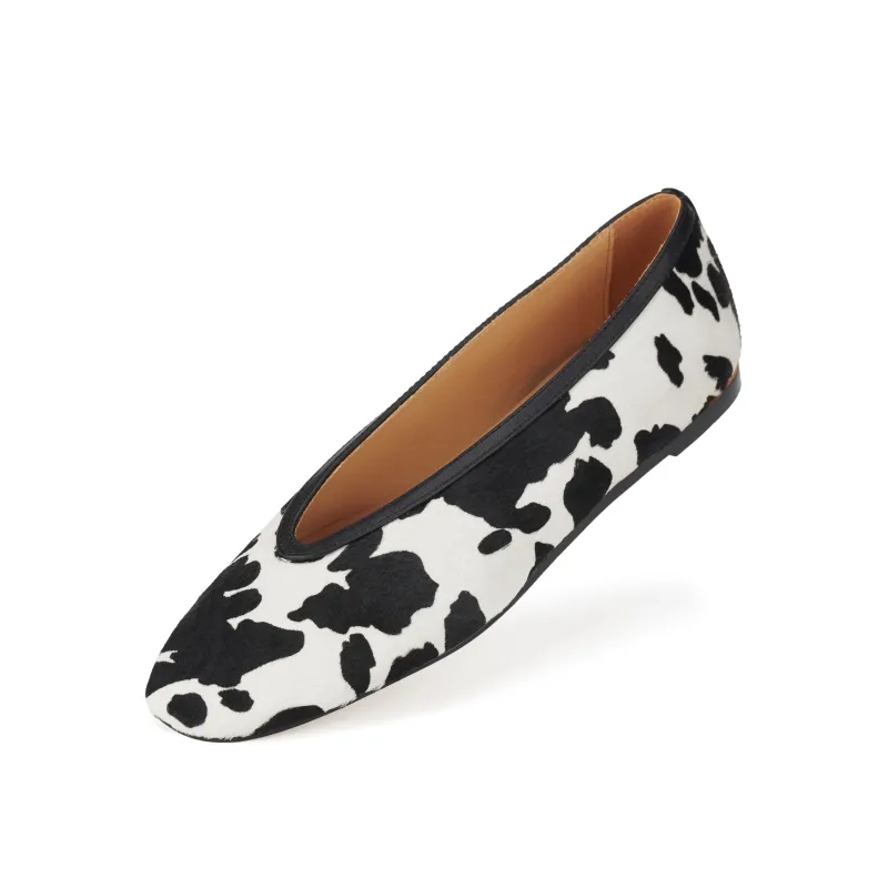 Ballet V Black Cowhide made by Rollie Nation