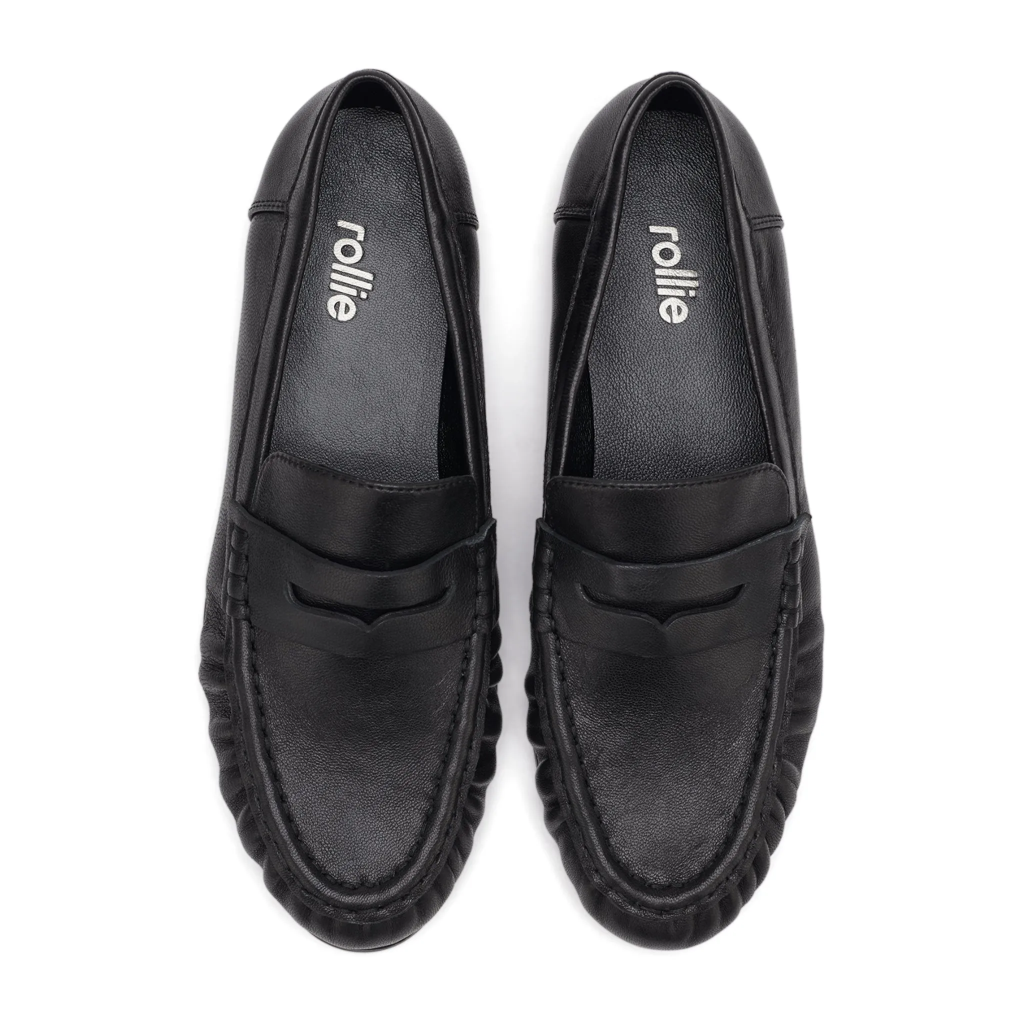 Hudson Moccasin Black Lacquer sold by Rollie Nation product image thumbnail 5