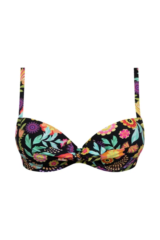 Antigel 30B La Muse En Fleurs Padded Top Bikini sold by Antigel