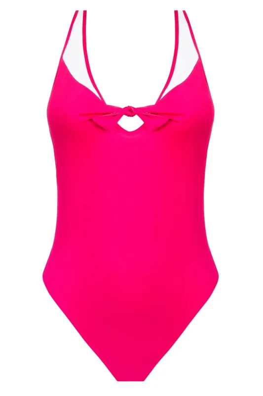 Antigel 27B La Skippeuse Non Wire Halter Swimsuit sold by Antigel
