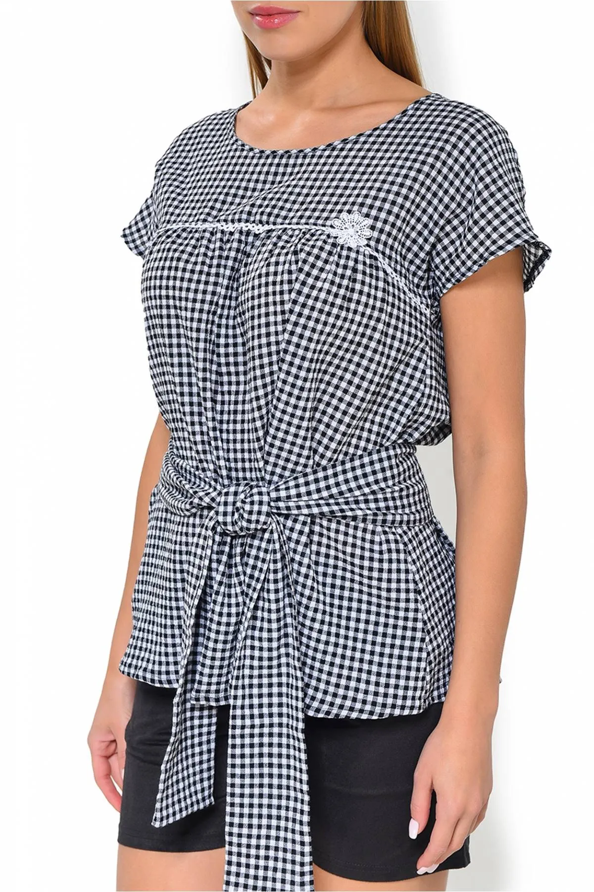 Antigel G36 Vichy Remix BLOUSE MANCHES sold by Antigel product image thumbnail 4